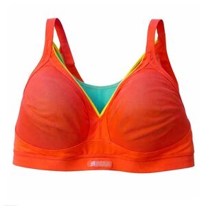 Shock Absorber Orange Sports Bra 34E (US 34F)